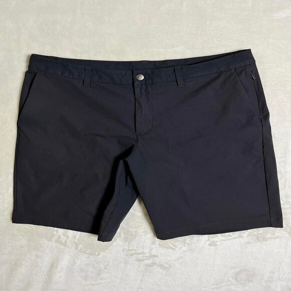 Lululemon Commission Short Men's 36 Warpstreme 11" Obsidian Performance Chino - Picture 1 of 10